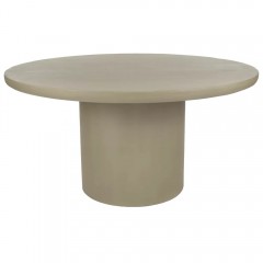 DINING TABLE LIME PLASTER BEIGE 150       - DINING TABLES